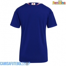 Camisa de time de futebol Japão Replicas 1º Equipamento Feminina Mundo 2026 Manga Curta